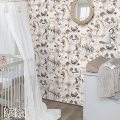 輸入壁紙 rasch Bambino XIX 53cmx10m 全2色 | かべがみ革命