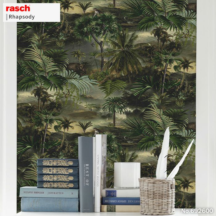 輸入壁紙 rasch Rhapsody 53cmx10m 全1色 | かべがみ革命